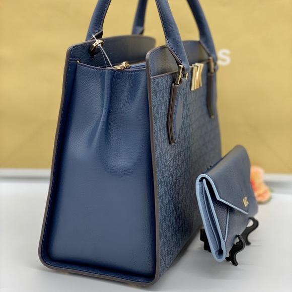 MICHAEL KORS MOTT LG SATCHEL CROSSBODY & WALLET - Picture 6 of 16